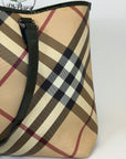 Borsa Burberry beige e verde