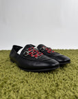 Mocassini Gucci Horsebit Kingsnake Nero 10.5