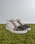 Christian Louboutin Spikes Bianco multicolor 43
