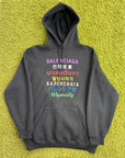 Felpa Balenciaga Languages Nera Multicolor XL - Second Hand Di Fiore