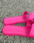 Sandali Hermes Size 40 rosa