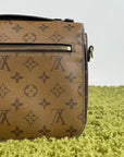 Borsa Louis Vuitton Metis in tela Monogram Reverse Marrone