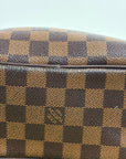 Beauty Case Louis Vuitton in tela Damier Marrone