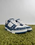 Louis Vuitton Trainer In Denim Blu 8