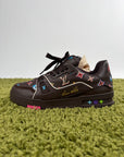 Louis Vuitton Trainer Marrone Multicolor 8.5