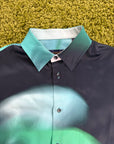 Camicia Louis Vuitton Blu Verde S
