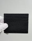 Portacarte Prada in Saffiano Nero
