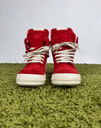 Rick Owens Geobasket DRKSHDW Rosso 44