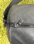 Borsone keepall Louis Vuitton Bandoulière 50 Nera