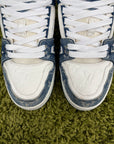 Louis Vuitton Trainer Denim Blu 7