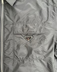 Giacca Prada in Re-Nylon Nera L