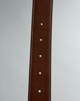 Cintura Reversibile Hermès Nero/Beige 100/50