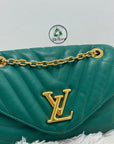 Louis Vuitton emerald green new Wave