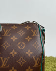 Borsone Keepall Louis Vuitton Baundoliere Marrone