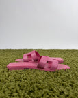 Sandali Piatti Hermès Oran in pelle Rosa 37