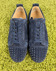 Christian Louboutin Spikes Low Blu 45