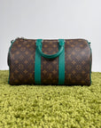 Borsone Keepall Louis Vuitton Baundoliere Marrone