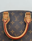 Borsa Alma BB Louis Vuitton Marrone