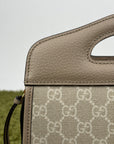 Borsa Gucci Ophidia Cut Out Handle Tote Beige