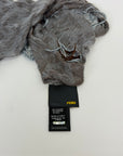 Foulard fendi grigio e marrone
