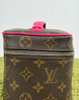 Beauty Case Louis Vuitton Nice Mini Marrone Multicolor