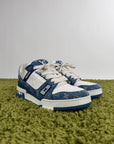 Louis Vuitton In Denim Blu 7.5