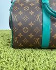 Borsone Keepall Louis Vuitton Baundoliere Marrone