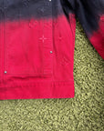 Completo Louis Vuitton Rosso Nero Giacca 50 Jeans 33