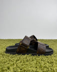 Mule Bom Dia Louis Vuitton Marrone