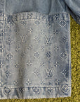 Camicia Louis Vuitton Denim Size XXL azzurra