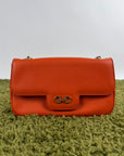 Borsa Ferragamo Gancini Chain Arancione
