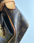 Borsa Monogram Hudson PM Louis Vuitton Marrone