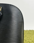 Borsa Alma PM in pelle epi Louis Vuitton Nero