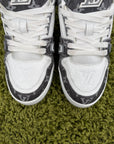 Louis Vuitton Trainer Denim Grigia 6 - Second Hand Di Fiore