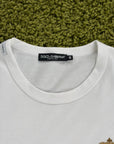 T shirt Dolce e gabbana Size 48 bianca e oro