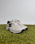 Chanel Low Top Trainer Bianca 37.5
