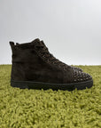 Christian Louboutin Spikes High Marrone 41.5