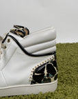 Louboutin Size 43 bianche e oro