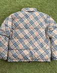 Piumino Ambleside Check Burberry Beige Nero L