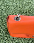 Borsa Ferragamo Gancini Chain Arancione
