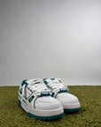 Louis Vuitton trainer maxi Size 10.5=44.5 calza 45/45.5 bianche e verdi
