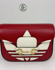 borsa Gucci X Adidas rossa e bianca