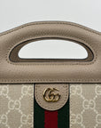 Borsa Gucci Ophidia Cut Out Handle Tote Beige