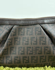 Borsa Fendi Baguette in tela Marrone