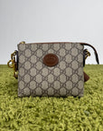 Borsa Gucci a tracolla con finitura in pelle Beige