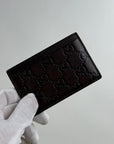 Portacarte Gucci Marrone