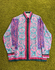 Camicia Le Pop Classique Gianni Versace Viola Multicolor 41