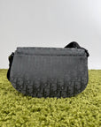Borsa a tracolla saddle Christian Dior Nero