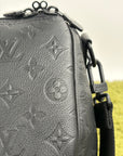 Borsone keepall Louis Vuitton Bandoulière 50 Nera