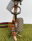 Marsupio gucci beige in tela